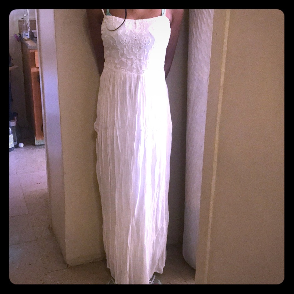Cream dress
